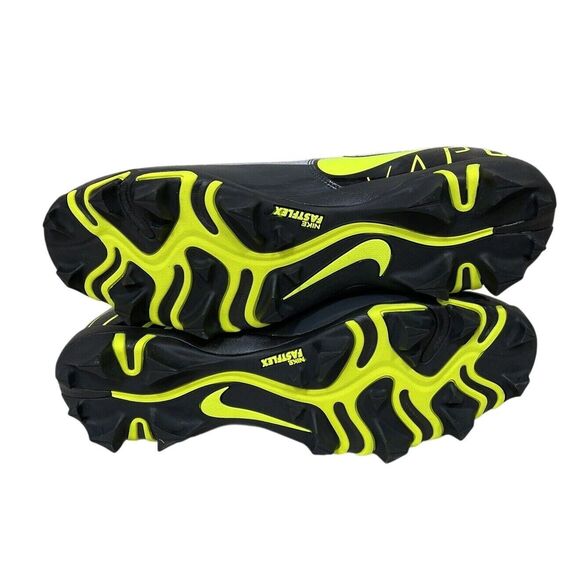 Nike Vapor Edge Shark Men Sz 16 Black White Volt Football Cleats DQ5114-170 main image 4